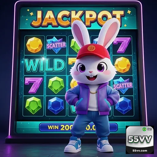 Imagem do jogo 55vv no site 55vv, mostrando uma cena divertida de jogo digital com cores vibrantes.
